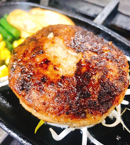 六白黒豚トンバーグランチセット