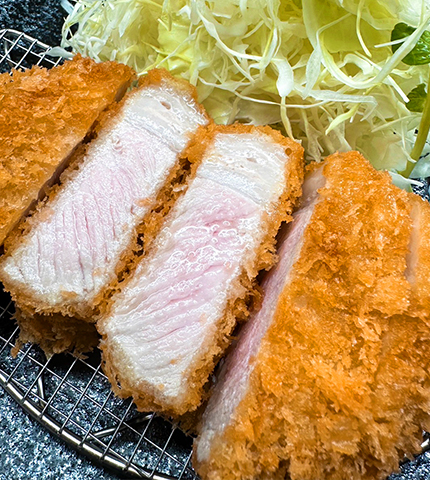 六白黒豚ロースとんかつランチセット