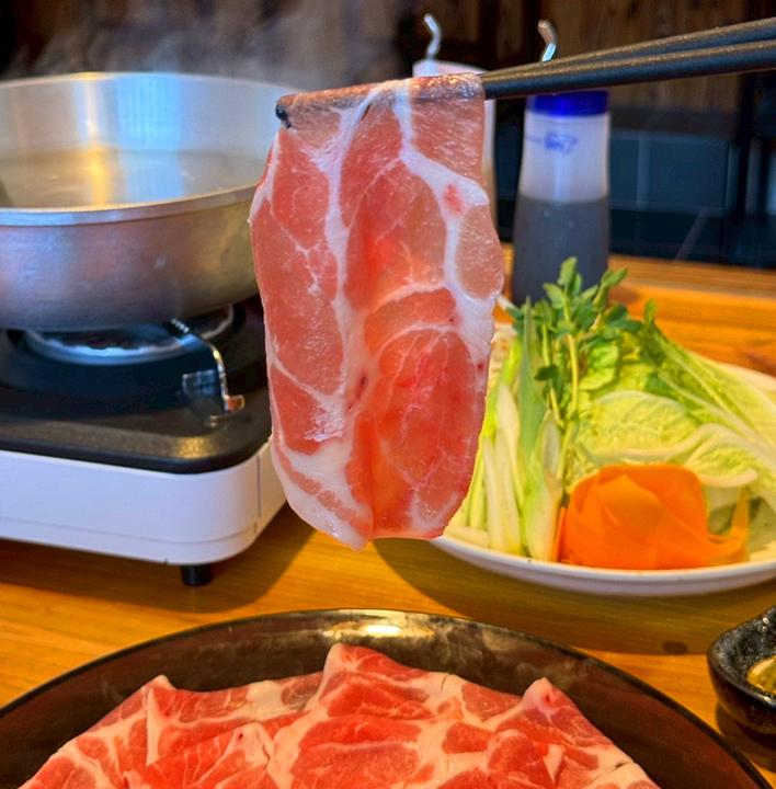 黒豚しゃぶしゃぶ